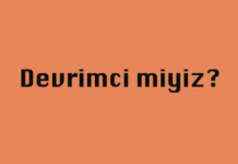 Devrimci Cephe Brosur Dizisi 1 – Devrimci miyiz?