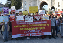 YÖK’ün kuruluşunun 42.yılında eylem